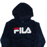 FILA Womens Blue Hoodie XL