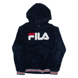FILA Womens Blue Hoodie XL