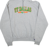 CHAMPION UT Dallas Womens Grey Hoodie 90s M