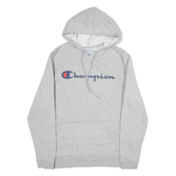 CHAMPION Womens Grey Hoodie S