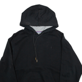 CHAMPION Womens Black Hoodie M