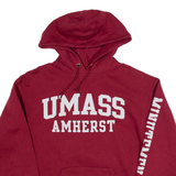 CHAMPION Umass Womens Red Hoodie M
