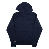 CHAMPION Womens Blue Hoodie S