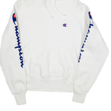 CHAMPION REVERSE WEAVE Womens White Hoodie S