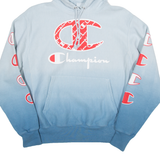 CHAMPION REVERSE WEAVE Womens Blue Hoodie M