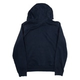 NIKE Womens Blue Hoodie S