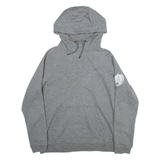 NIKE Womens Grey Hoodie L