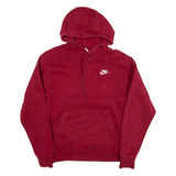 NIKE Womens Red Hoodie S
