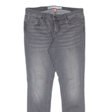 ENGELBERT STRAUSS Workwear Womens Jeans Grey Slim Skinny Stone Wash W32 L32