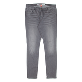 ENGELBERT STRAUSS Workwear Womens Jeans Grey Slim Skinny Stone Wash W32 L32