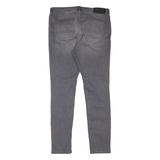 ENGELBERT STRAUSS Workwear Womens Jeans Grey Slim Skinny Stone Wash W32 L32