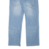 DESIGUAL Womens Jeans Blue Regular Straight Stone Wash W31 L29