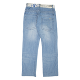 DESIGUAL Womens Jeans Blue Regular Straight Stone Wash W31 L29