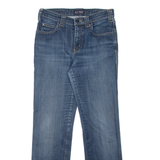 ARMANI JEANS Womens Jeans Blue Regular Straight Stone Wash W27 L28