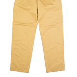 LACOSTE Chino Mens Trousers Brown Regular Straight W33 L31