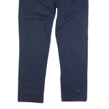TOMMY HILFIGER Stretch Womens Trousers Blue Slim Tapered W31 L27