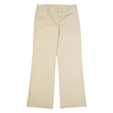 Womens Trousers Beige Regular Bootcut W30 L29