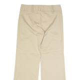 Womens Trousers Beige Regular Bootcut W30 L29