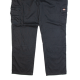 DICKIES Workwear Mens Trousers Black Regular Straight W42 L31