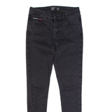 TOMMY HILFIGER Nora Womens Trousers Black Slim Skinny W26 L27