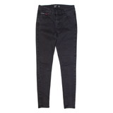 TOMMY HILFIGER Nora Womens Trousers Black Slim Skinny W26 L27