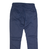 TOMMY HILFIGER Womens Trousers Blue Slim Skinny W26 L27
