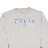 NFL Indianapolis Colts Mens Sweatshirt Grey USA XL