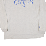 NFL Indianapolis Colts Mens Sweatshirt Grey USA XL