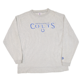 NFL Indianapolis Colts Mens Sweatshirt Grey USA XL