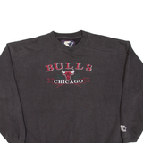STARTER Chicago Bulls Mens Sweatshirt Brown USA XL