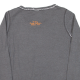HARLEY DAVIDSON Womens Sweatshirt Grey M