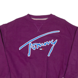 TOMMY JEANS Womens Sweatshirt Purple L