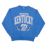 HANES Wildcats Kentucky Womens Sweatshirt Blue USA M