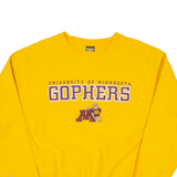 SIGNATURE CONCEPTS University Of Minnesota Gophers Mens Sweatshirt Yellow USA M