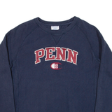 CHAMPION REVERSE WEAVE Penn Mens Sweatshirt Blue USA L