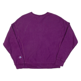 CHAMPION REVERSE WEAVE Womens Sweatshirt Purple M