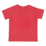 CHAMPION Mens T-Shirt Red Crew Neck S