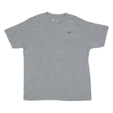 REEBOK Mens T-Shirt Grey Crew Neck L