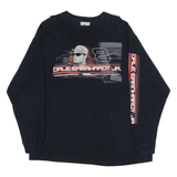 WINNER'S CIRCLE Dale Earnhardt Jr NASCAR Mens T-Shirt Black 90s USA 2XL