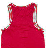 FSBN New York #7 Basketball Mens Jersey Red Sleeveless USA M