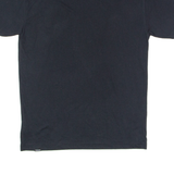 NEW BALANCE Mens T-Shirt Black Crew Neck S