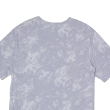 GUESS Mens Tie Dye T-Shirt Grey Crew Neck M