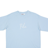 FILA Mens T-Shirt Blue Crew Neck M