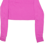 ELLESSE Womens T-Shirt Pink Long Sleeve Crew Neck UK 12