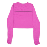 ELLESSE Womens T-Shirt Pink Long Sleeve Crew Neck UK 12