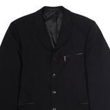 MANHATTAN CLUB Mens Blazer Jacket Black XL