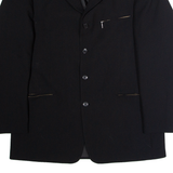 MANHATTAN CLUB Mens Blazer Jacket Black XL