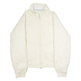 COLUMBIA Womens Quilted Jacket Cream Nylon XL