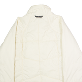 COLUMBIA Womens Quilted Jacket Cream Nylon XL