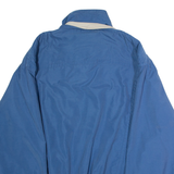 FIRST CLASS Mens Bomber Jacket Blue 90s L